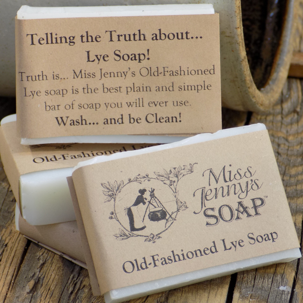 OMG! There's lye in handmade soap! - SubEarthan Cottage