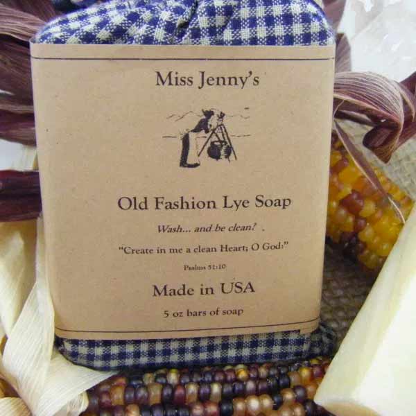 Miss Jenny’s Old-Fashioned Lye Soap