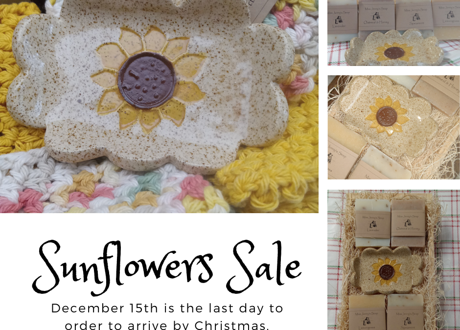 Sunflower Soap Dish Sale